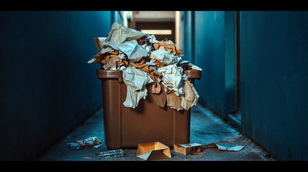 Guide des déchets : items à déposer dans une benne tout venant