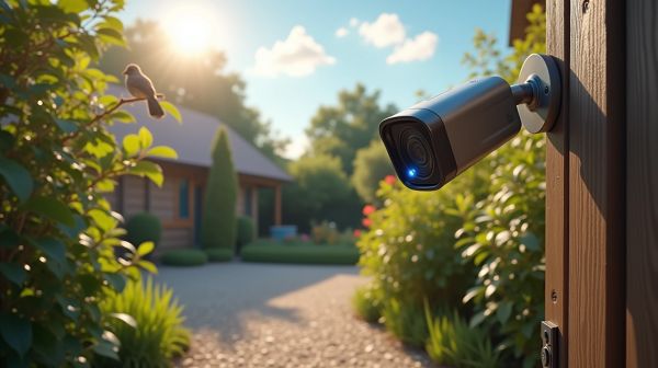 Surveiller sa cour et son jardin : les caméras extérieures résistantes aux intempéries