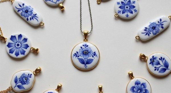 Les colliers en porcelaine : une touche d'élégance pour chaque style